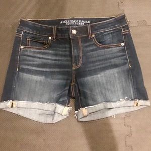 AE Super Stretch, Midi, Dark Cutoffs